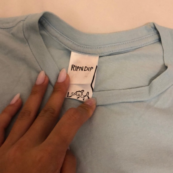 Light blue Ripndip tshirt - Picture 2 of 3